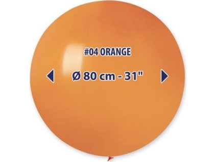 0001633 obri nafukovaci balon oranzova 600