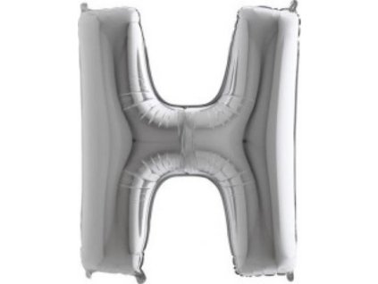 0002636 foliove pismeno h stribrne 102 cm 600