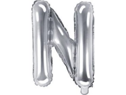 0009599 foliove pismeno n stribrne 35 cm 600
