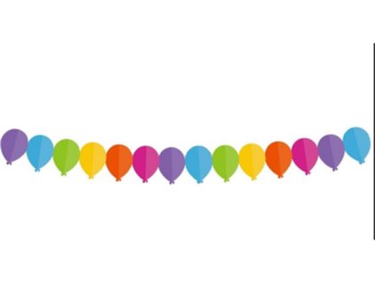 0003649 girlanda balonky 360 cm 600