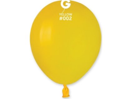 0028634 balonky gemar zlute 13 cm 100 ks 600