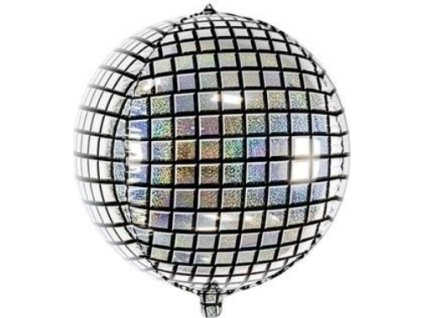 0009626 foliovy balonek disco koule 40 cm 600