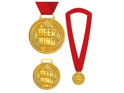 0030241 medaile beer king pivni kral 600