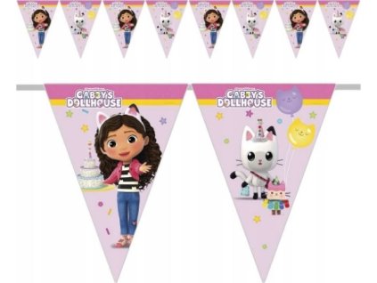 0029796 vlajeckova girlanda gabinin kouzelny domek 230 cm 600