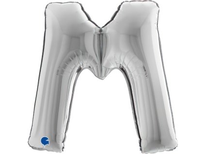 0025341 foliove pismeno m stribrne 102 cm 600