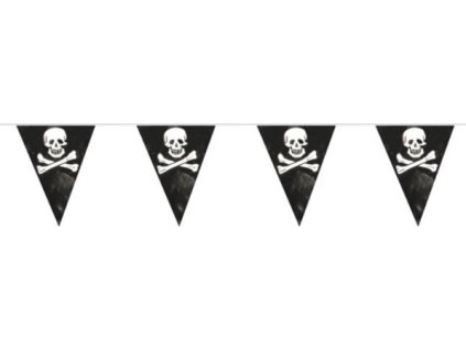 0026019 piratska girlanda vlajecky 10 m 600
