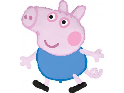 0020867 foliovy balonek prasatko peppa tom modry 87 x 70 cm 600