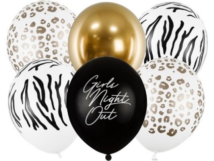 0015107 latexove balonky girls night out 6 ks 600