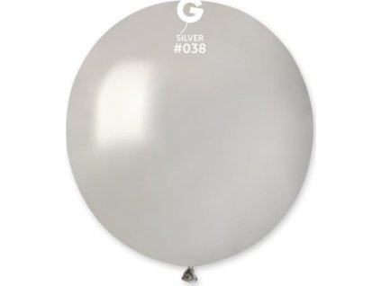 0006884 balonek gemar stribrny 48 cm 600