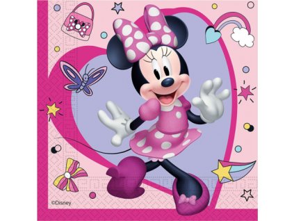 0018444 papirove party ubrousky minnie junior 20 ks 600