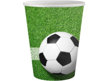 0025658 eko papirove party kelimky fotbal 200 ml 6 ks godan 600