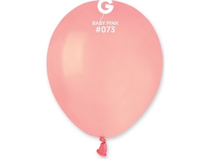 0028664 balonky gemar baby pink ruzove 13 cm 100 ks 600