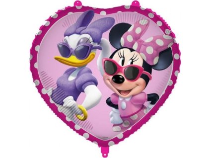 0028756 foliovy balonek srdce minnie mouse 45 cm 600
