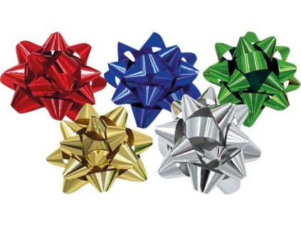 Rozetka metalická - mix - 2 x 8 cm - 1 ks