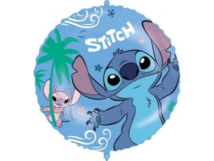 0029582 foliovy balonek stitch a angel 45 cm 600