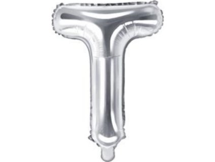 0009611 foliove pismeno t stribrne 35 cm 600