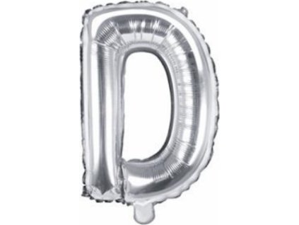 0009579 foliove pismeno d stribrne 35 cm 600