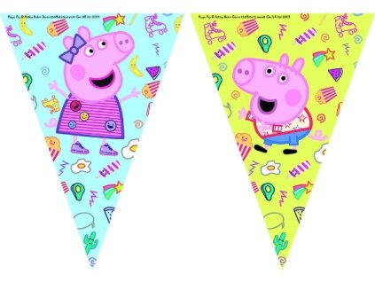 0017467 vlajeckova girlanda prasatko peppa 230 cm 600