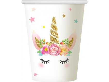 0016295 party kelimky jednorozec floral 6 ks 600