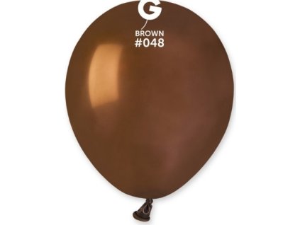 0028654 balonky gemar hnede 13 cm 100 ks 600