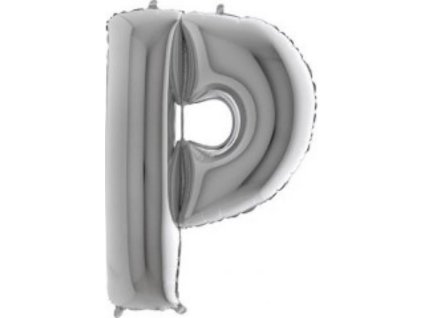 0002644 foliove pismeno p stribrne 102 cm 600