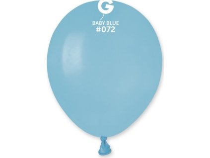 0028663 balonky gemar baby blue modre 13 cm 100 ks 600