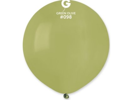 0016913 balonek gemar olivovy 48 cm 600