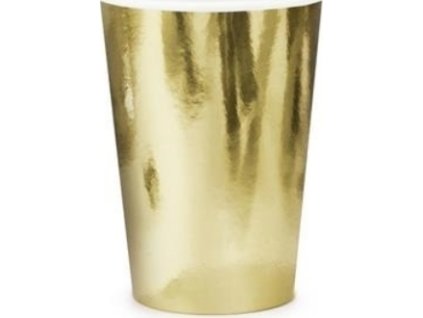 0009281 papirove party kelimky metalicke zlate 6 ks 600