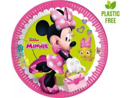 0018052 eko papirove talire minnie happy helpers 23 cm 8 ks 600