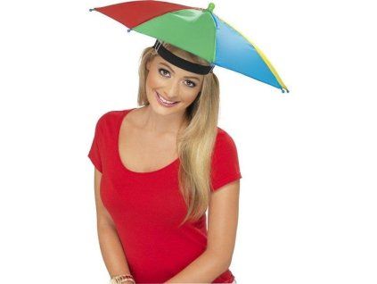 Klobouk deštník - umbrella