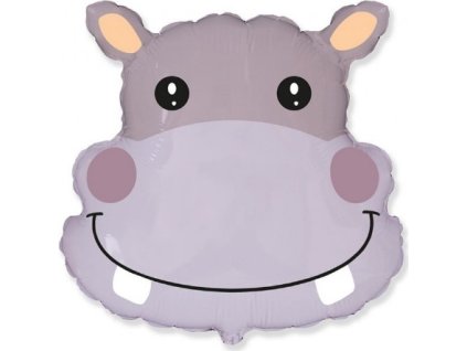 0022270 foliovy balonek hlava hroch 61 cm 600