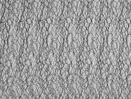 Tyl pavučinka jemná (Balení 1 m, Varianta černá)