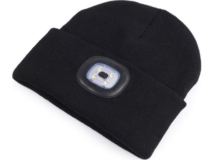 Čepice s LED světlem unisex (Balení 1 ks, Varianta 1 černá)