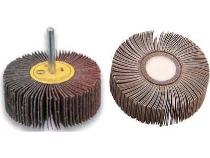 Kotúč KONNER FW803, 80x30 mm, P060, lamelový, na stopke, do vŕtačky