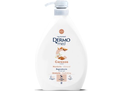 dermomed damsky sprchovy gel carezza mandle 1 l