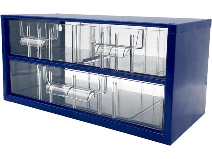 TOKOZ - Zásuvkový organizér 03 / 2M, 1L - RAL 5002 - Modrá (6733)