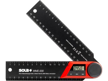 SOLA - WMD 500 - digitální úhloměr 500 mm