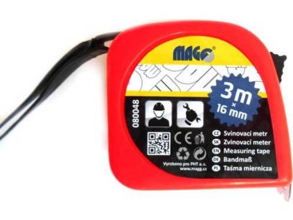 Svinovací metr 3m x 16mm