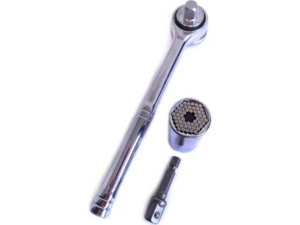 MAGG Profi - Univerzální hlavice s ráčnou 3/8" 7-19mm