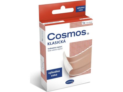 Náplasť Cosmos, klasická, textilná, vodeodolná, 1 m x 6 cm