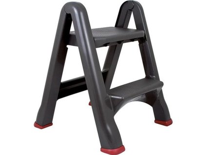 Stupadlo plastové Curver® STEP STOOL, 2 stupienkové, bez rúčky, obojstranné