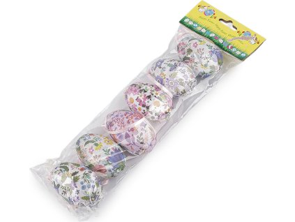 Velikonoční vajíčka k zavěšení (Varianta mix, Balení 6 ks)