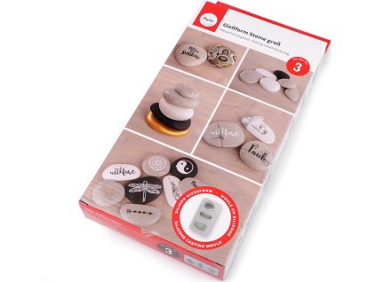 Silikonová odlévací forma na výrobu domečků (Balení 1 ks, Varianta 2 šedá nejsvětlejší)