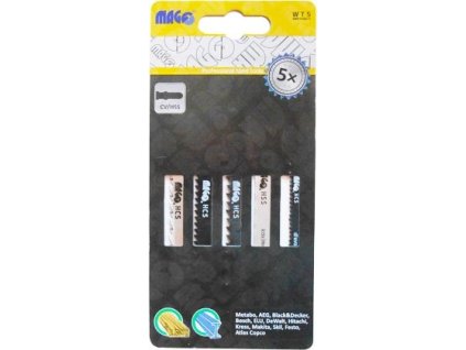 Sada náhradních pilek 5 ks - uchycení BOSCH