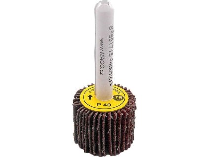 Lamelový kotouč na stopce 25x20x6mm KORUND 120