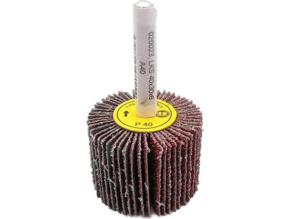 Lamelový kotouč na stopce 40x30x6mm KORUND 40