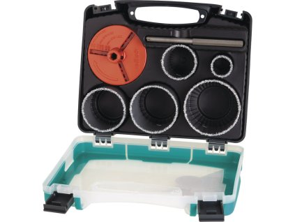 WOLFCRAFT - Věnec vrtací pro zdivo, sada 7ks