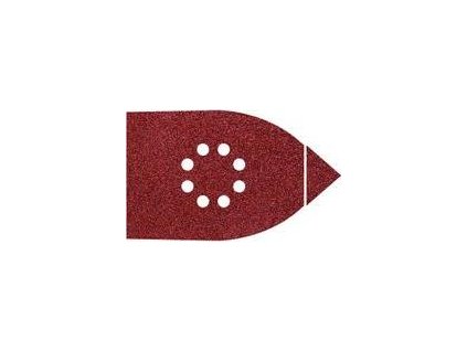 WOLFCRAFT - List brusný přilnavý 2-dílný 107x142mm zrnitost 40, 6 +18ks