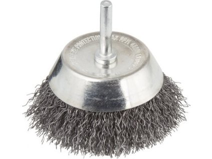 WOLFCRAFT - Kartáč hrnkový, vlnitý drát, 75mm