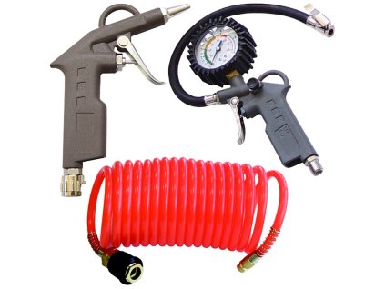 Sada na kompresor Airtool W-2000A1, 1/4", 3 dielna, striekacia, ofukovacia/nafukovacia